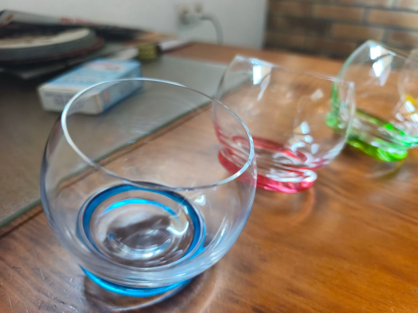 Set van 6 omgekeerde glazen – photo 5